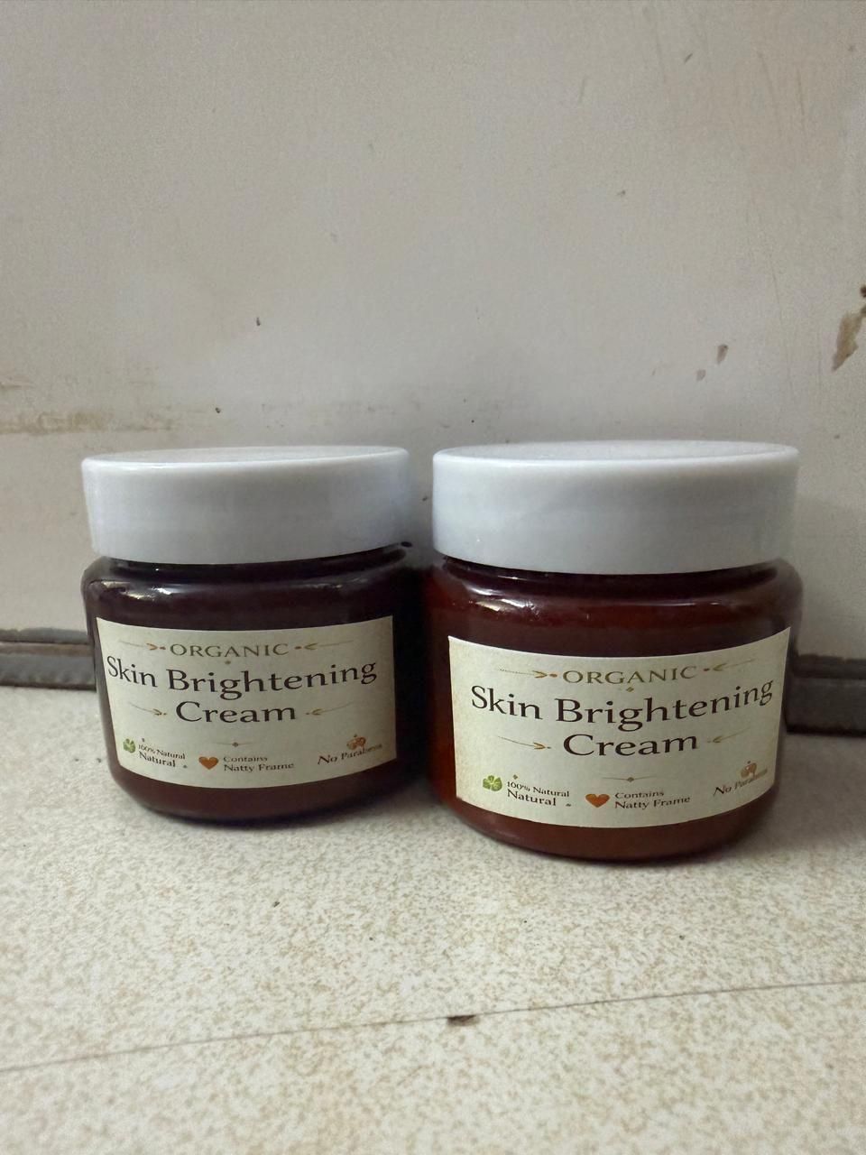 Organic Skin Brightening Cream 100 gm (Pack of 2)