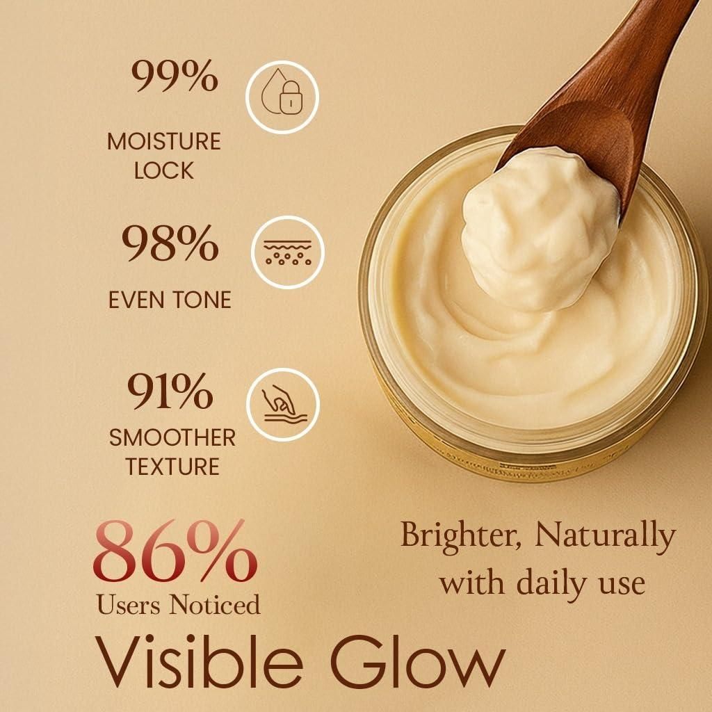 Organic Skin Brightening Cream 100 gm (Pack of 2)