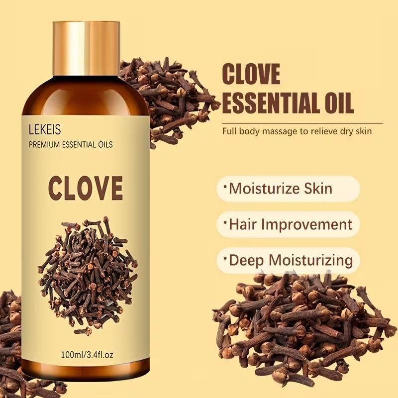 Clove Essential Oil For Facial Care Massage 100 ml (Pack of 1)